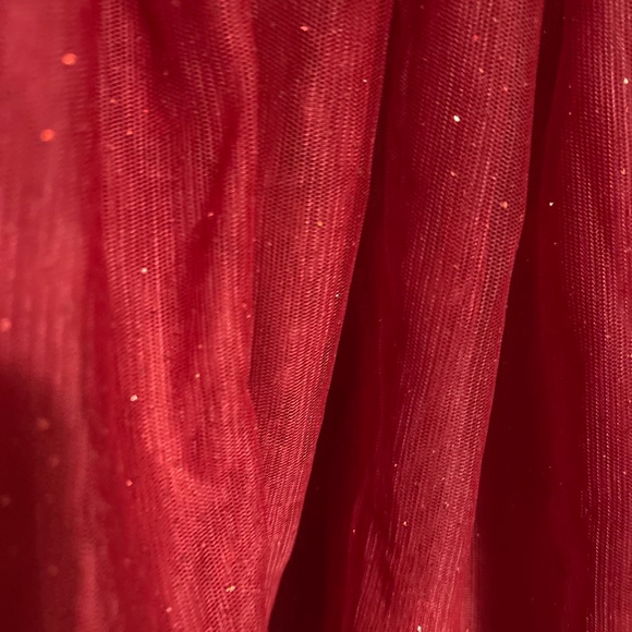 H&M Sparkly Red Skirt - Picture 2 of 2